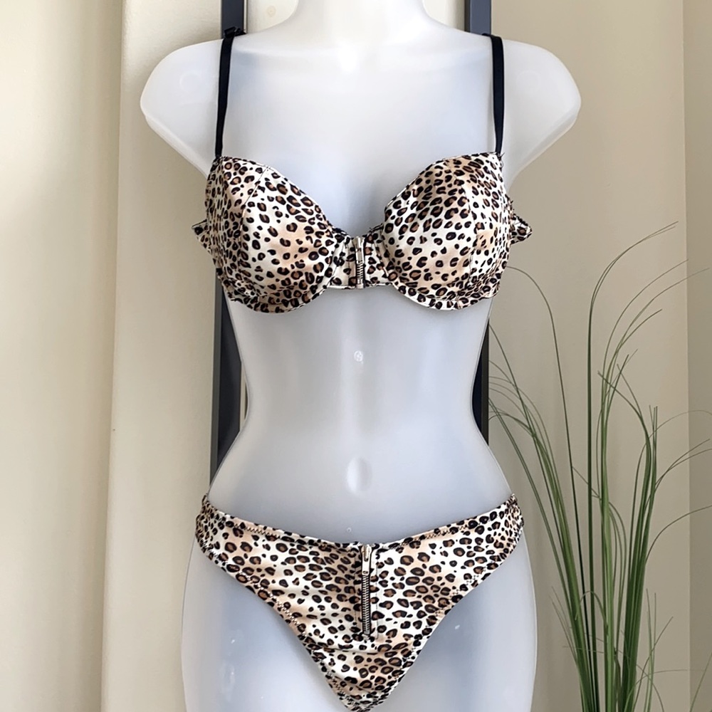 ✨ Lingerie set of 2 leopard